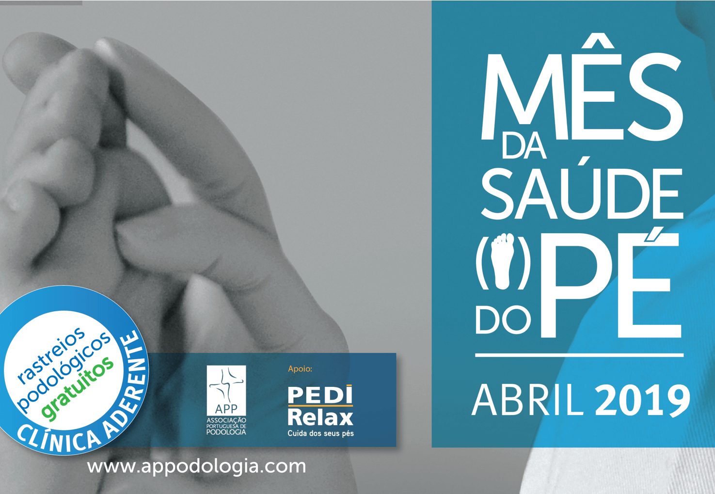 Abril Mês do Pé Lisboa Podologia